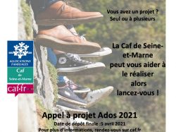 Appel à projets adolescents sur l’année 2021